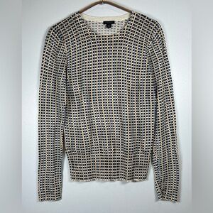 Ann Taylor Factory Blue and Gold Dot, Lightweight Sweater.Size XS.Career.Casual.